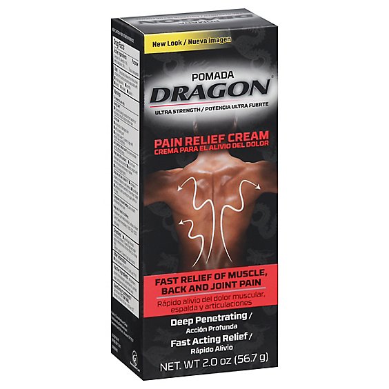 Pomada Dragon Pain Relief Cream - 2 Oz