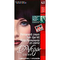 D De La Vega Hair Dye 4.6 Burgundy - Each - Image 2