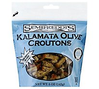 Semifreddis Kalamata Croutons - 5 Oz