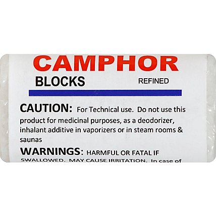 Aspi-Care Camphor Blocks 4 Pcs - .89 Oz - Image 2