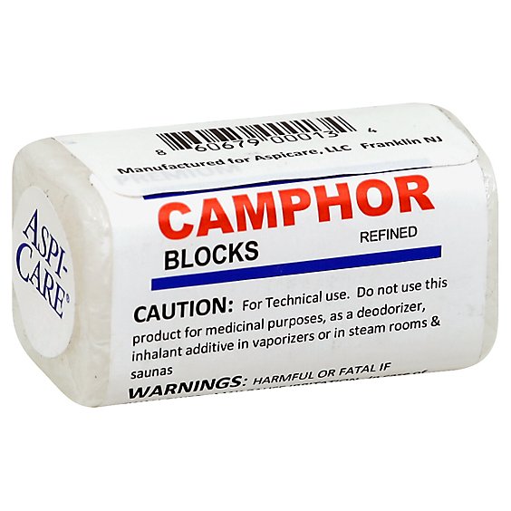 Aspi-Care Camphor Blocks 4 Pcs - .89 Oz