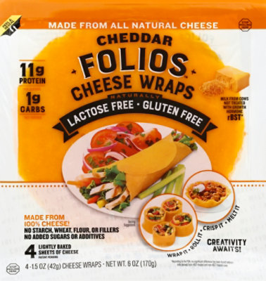 Cheddar Folios - 6 Oz - Image 2