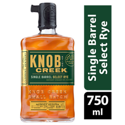 Knob Creek Rye Single Barrel Select Rye - 750 Ml - Image 1