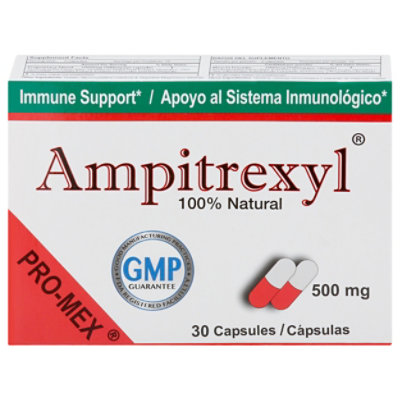 Ampitrexyl Capsules 500mg - 30 Count - Image 3