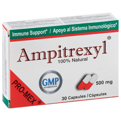 Ampitrexyl Capsules 500mg - 30 Count - Image 1