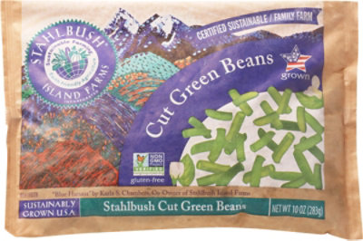 Stahlbush Island Farms Beans Green Cut - 10 Oz - Image 2
