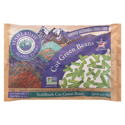 Stahlbush Island Farms Beans Green Cut - 10 Oz - Image 1