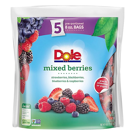 Dole Fruit Mixed Berries - 40 Oz