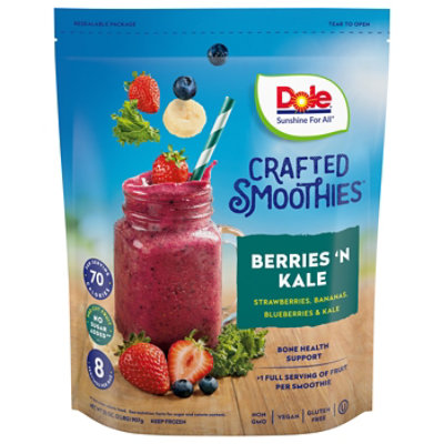 Fruit & veggie smoothies without a blender! Dole Smoothie Shakers