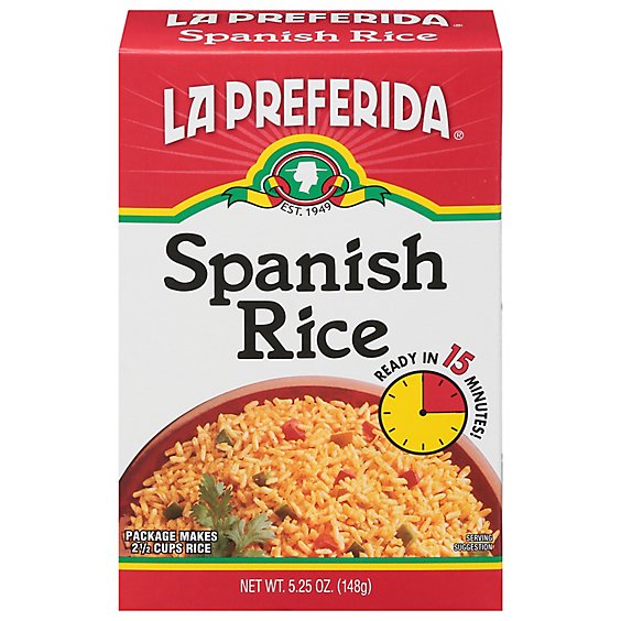 La Preferida Rice Spanish Box - 5.25 Oz