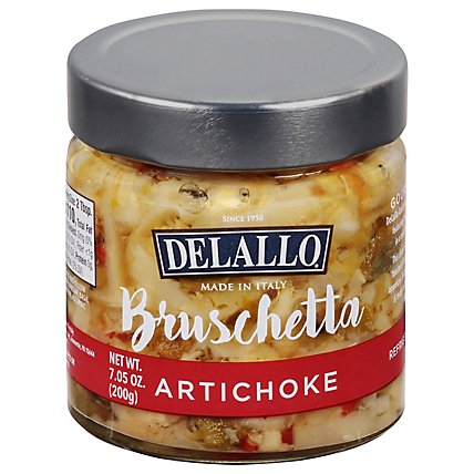 Delallo Artichoke Bruschetta - 7.05 Oz - Image 1