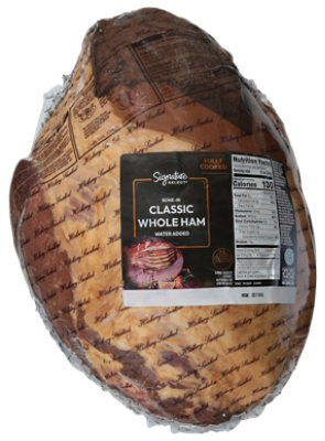 Signature SELECT Ham Smoked Bone In Classic Whole - 18.75 Lb