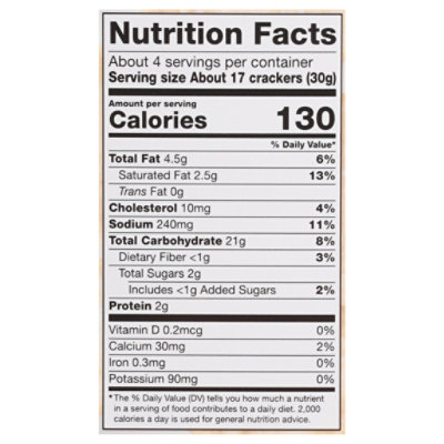 Stonewall Kitchen Gluten Free Sea Salt Cracker - 4.4 Oz - Image 3