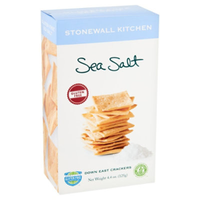 Stonewall Kitchen Gluten Free Sea Salt Cracker - 4.4 Oz - Image 2