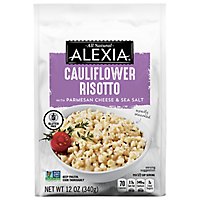 Alexia Riced Cauliflower Risotto With Parmesan Cheese And Sea Salt Frozen Side - 12 Oz - Image 1