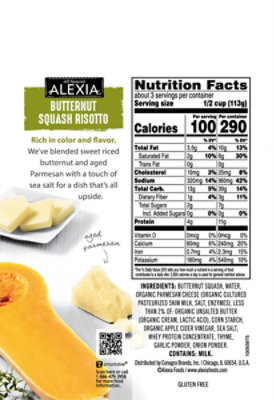 Alexia Risotto Butternut Squash With Parmesan Cheese & Sea Salt - 12 Oz - Image 4