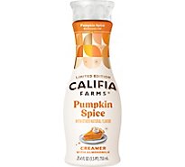 Califia Farms Almondmilk Creamer Non Dairy Pumpkin Spice - 25.4 Oz