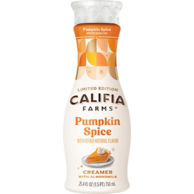 Califia Farms Almondmilk Creamer Non Dairy Pumpkin Spice - 25.4 Oz