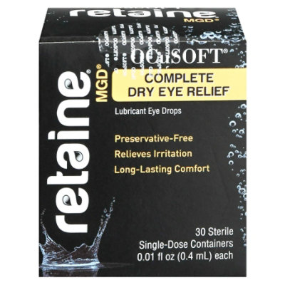 Retaine Lub Eye Drops - 30 Count - Image 3