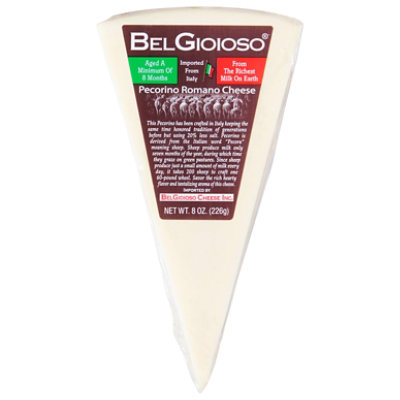 BelGioioso Pecorino Romano Cheese Wedge - 8 Oz - Image 3