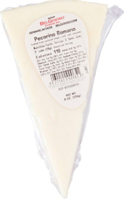 BelGioioso Pecorino Romano Cheese Wedge - 8 Oz - Image 7