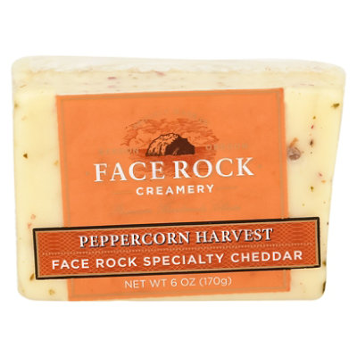 Face Rock Peppercorn Harvest Cheddar - 6 Oz - Image 2