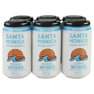 Santa Monica Wit Modern White Ale In Cans - 6-12 Fl. Oz. - Image 3