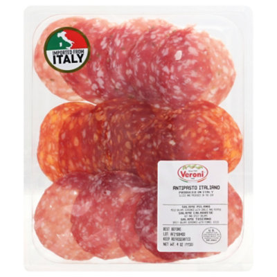 Veroni Antipasto Italiano Tio Salami Sliced Pp - 4 Oz - Image 3