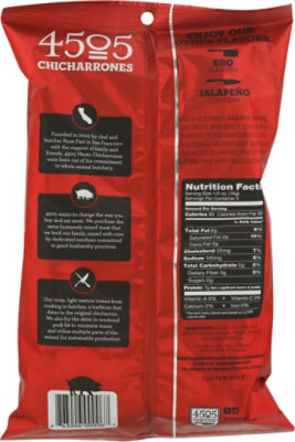 4505 Chicharrones Fried Pork Rinds Classic Chili & Salt - 2.5 Oz - Image 6