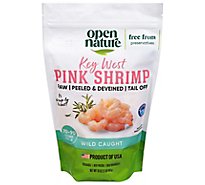 Open Nature Shrimp Raw Wild Caught Shell On 70 To 90 Count - 16 Oz