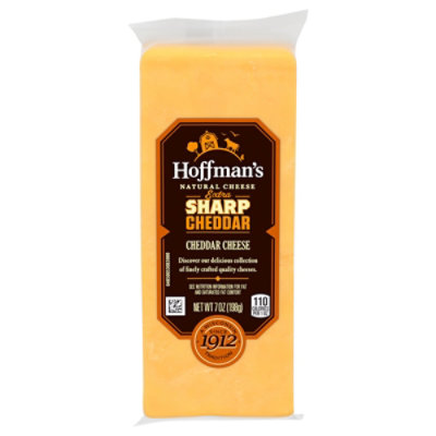 Hoffmans Cheese Cheddar Extra Sharp - 7 Oz - Image 3