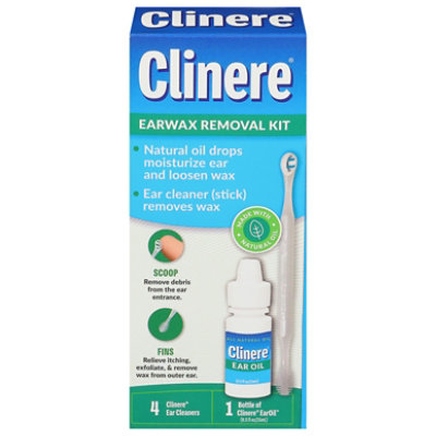 Clinere Ear Cleaners Earwax Remover, 10 Count