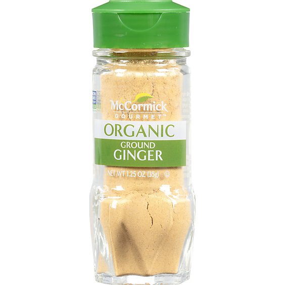 McCormick Gourmet Organic Ground Ginger - 1.25 Oz