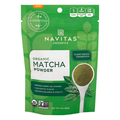 Navitas Powder Matcha - 3 Oz - Image 3