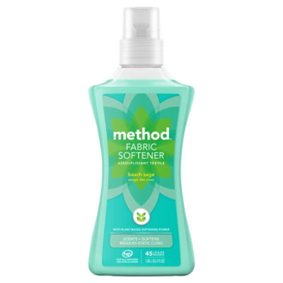 Method Fabric Softener Beach Sage - 53.5 Fl. Oz.