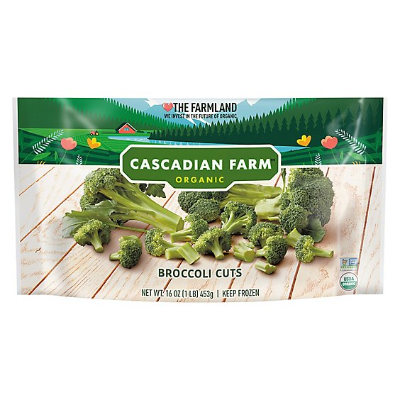 Cascadian Farm Organic Broccoli Cuts - 16 Oz
