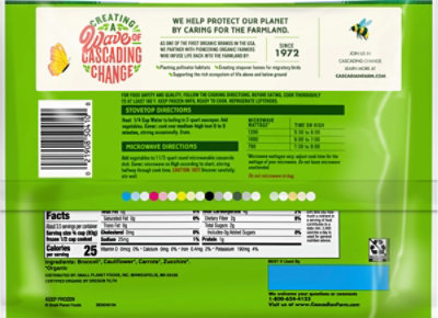 Cascadian Farm Organic California Style Blend - 10 Oz - Image 5