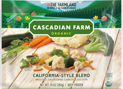 Cascadian Farm Organic California Style Blend - 10 Oz - Image 1