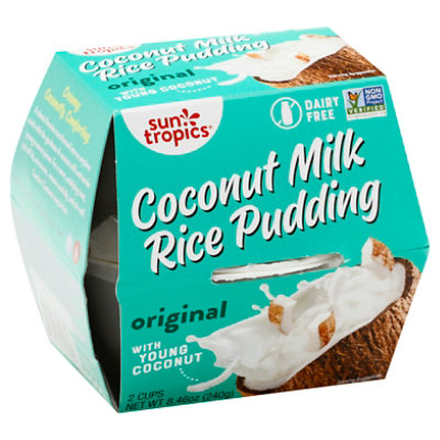Sun Tropics Original Coconut Milk Rice Pudding - 8.46 Oz