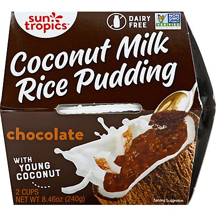 Sun Tropics Chocolate Coconut Milk Rice Pudding - 8.46 Oz - Safeway