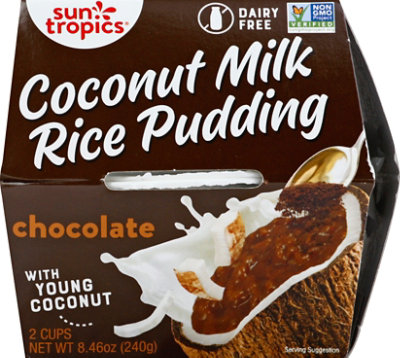 Sun Tropics Chocolate Coconut Milk Rice Pudding - 8.46 Oz - Image 6