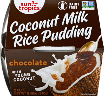 Sun Tropics Chocolate Coconut Milk Rice Pudding - 8.46 Oz - Image 2