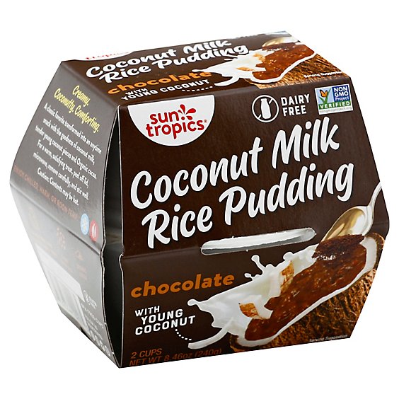 Sun Tropics Chocolate Coconut Milk Rice Pudding - 8.46 Oz