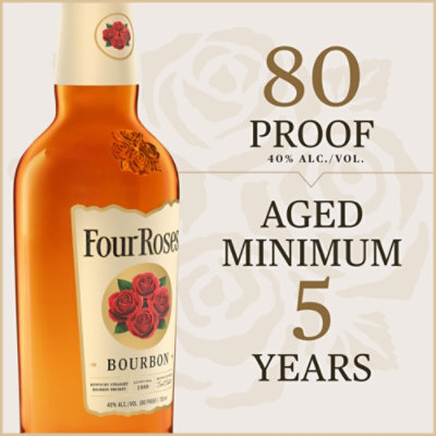 Four Roses Whiskey Bourbon 80 Proof - 1.75 Liter - Image 2