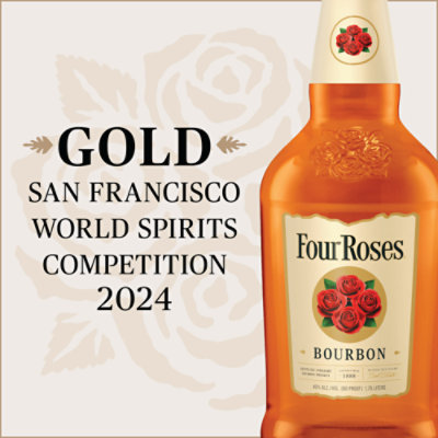 Four Roses Whiskey Bourbon 80 Proof - 1.75 Liter - Image 3