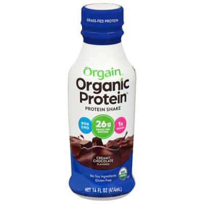 Orgain Shake Rtd Crmy Choc 26g - 14 Oz - Image 3