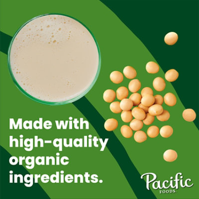 Pacific Foods Organic Unsweetened Soy Milk - 32 Fl Oz - Image 2