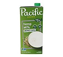 Pacific Foods Hemp Milk Unswtnd Orgnl - 32 Oz
