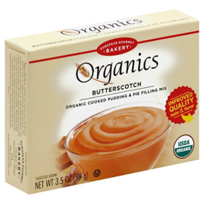 European Gourmet Bakery Orgnc Ckd Pdg & Pie Fllg Bttrscotch - 3.5 Oz - Image 1