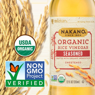 NAKANO Organic Seasoned Rice Vinegar - 12 Oz - Image 2